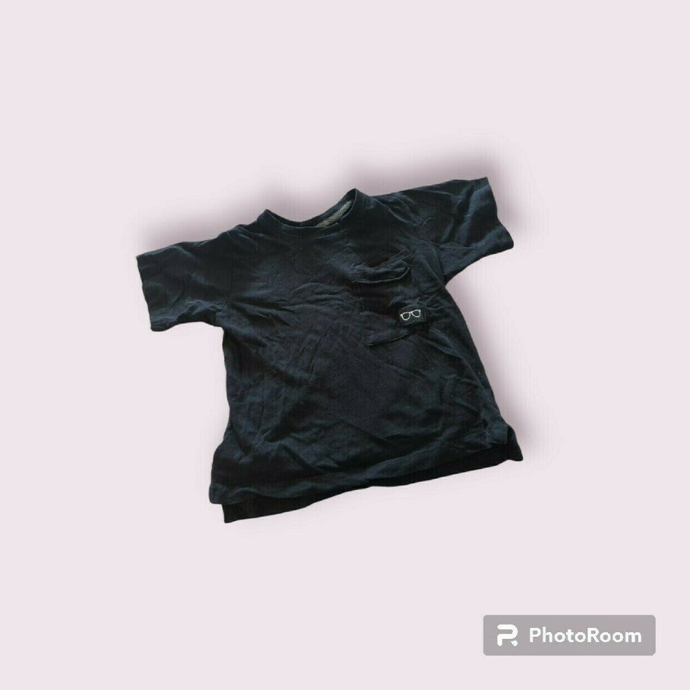Zara Black Glasses Tee